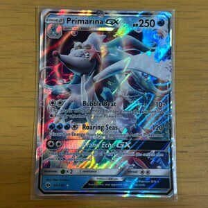 Pokémon Primarina GX Card - SM Base Set (SM01)